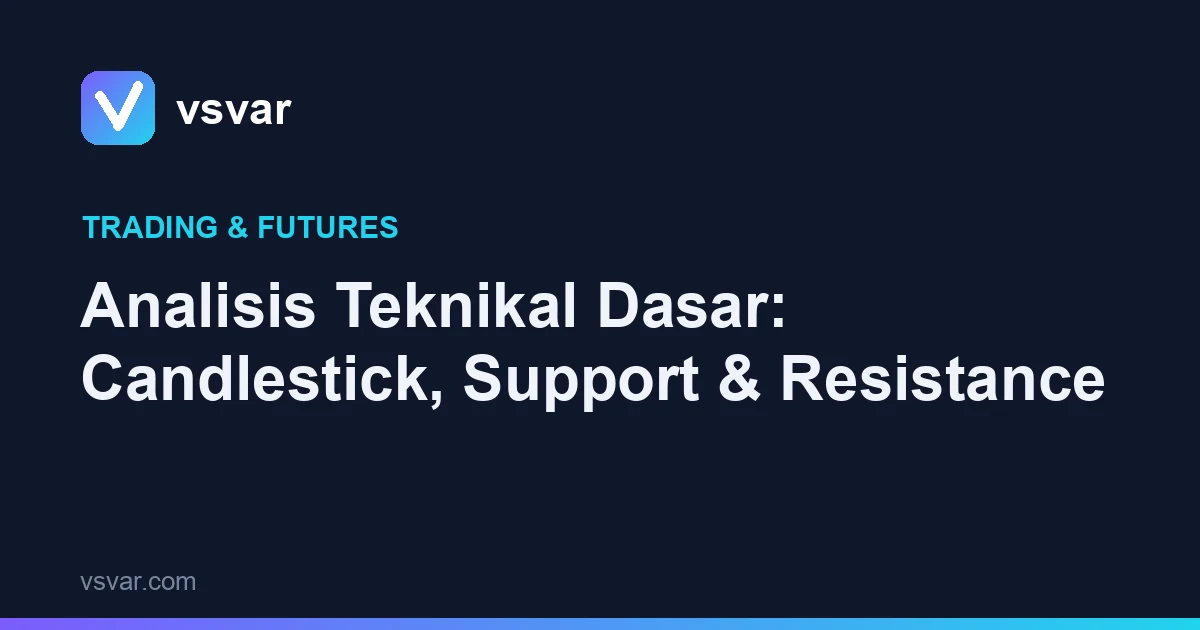 Analisis Teknikal Dasar: Candlestick, Support & Resistance